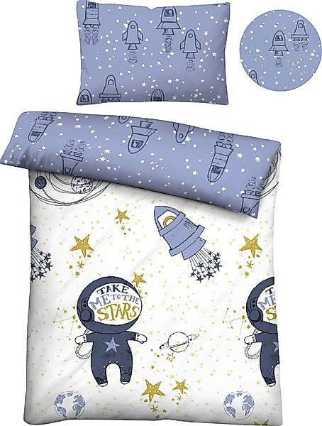 Biberna Kinderbettwäsche Julien in Gr. 100x135 günstig online kaufen