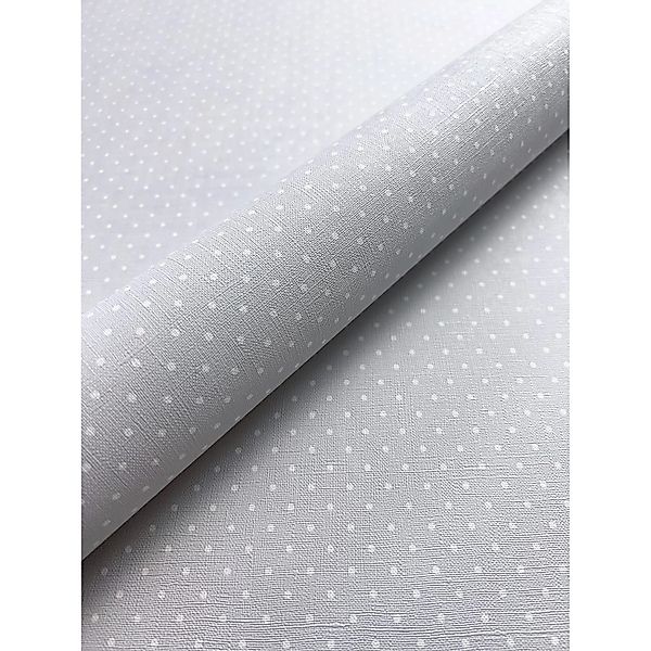 Newroom Vliestapete Poppy Grey Punkte Modern FSC® günstig online kaufen