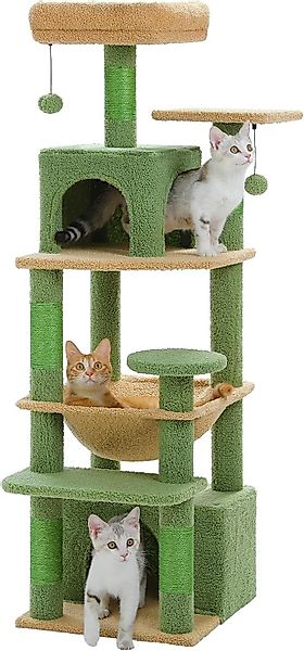 Purpurra Kratzbaum Katzenturm mit Hängematte und günstig online kaufen