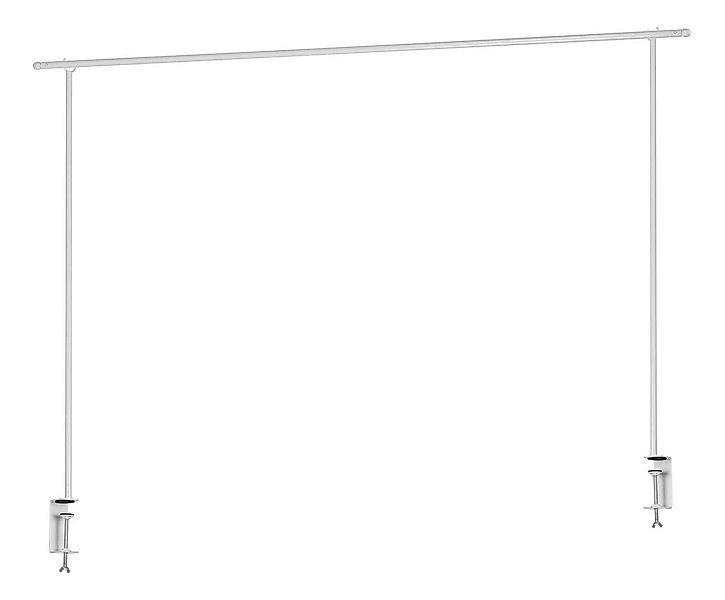 Dekohänger Deko-Tischgestell LASSANDA, 176 x 90 cm, weiß, bis 250 cm Breite günstig online kaufen