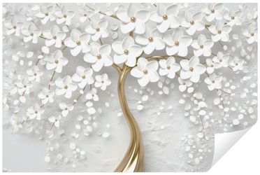 Wallarena Fototapete 3D EFFEKT Blumen Baum günstig online kaufen