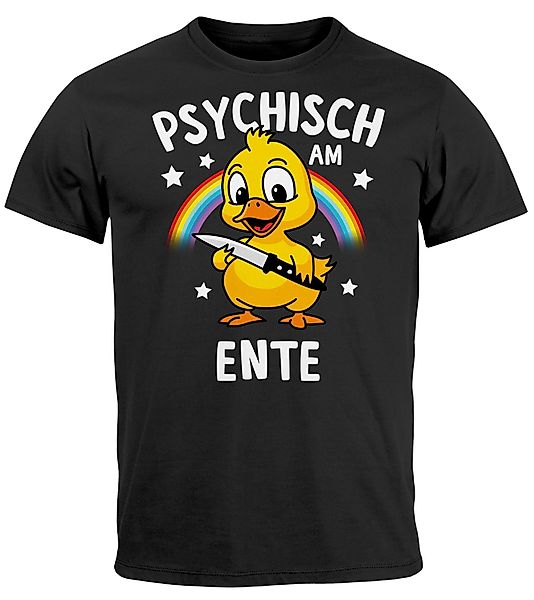 MoonWorks Print-Shirt Herren T-Shirt Psychisch am günstig online kaufen