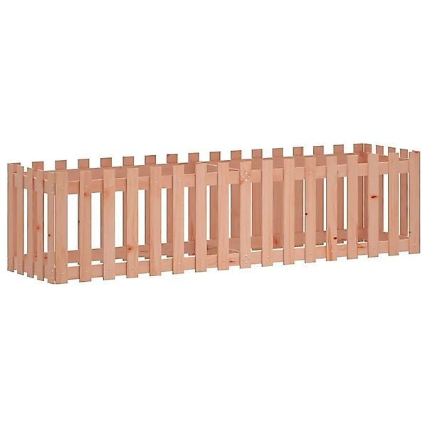 vidaXL Hochbeet Lattenzaun-Design 200x50x50 cm Massivholz Douglasie 832510 günstig online kaufen