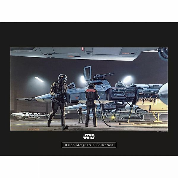 Komar Poster Star Wars Classic RMQ Yavin Y-Wing Star Wars B/L: ca. 40x30 cm günstig online kaufen