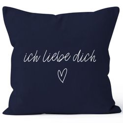 MoonWorks Dekokissen Kissenbezug Kissenhülle Ich liebe günstig online kaufen