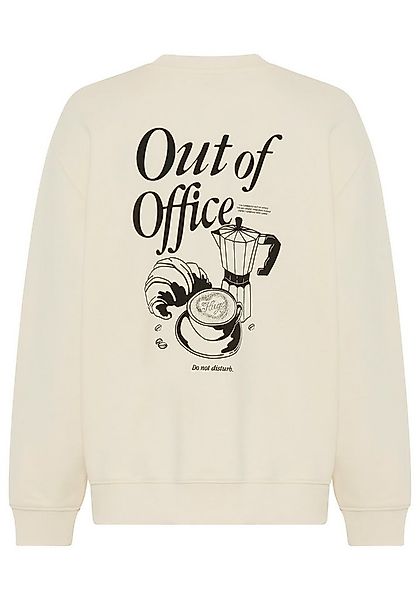 HUGO Blue Sweatshirt Classic Crew mit großem Rückenprint günstig online kaufen