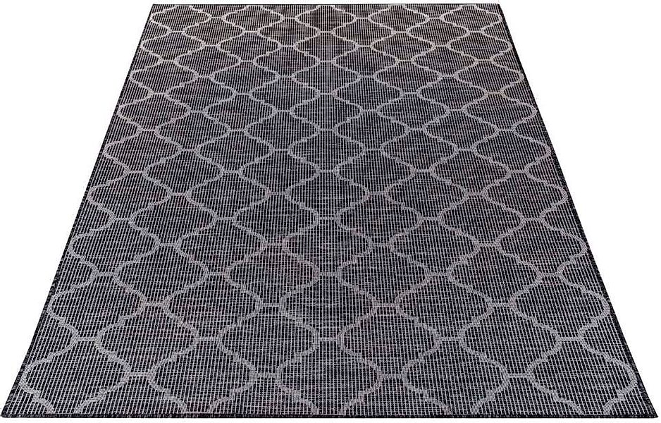 Carpet City Outdoorteppich "PALM 3069" rechteckig 5 mm Höhe Läufer, Wetterf günstig online kaufen