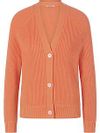 Strickjacke aus 100% SUPIMA®-Baumwolle Peter Hahn orange günstig online kaufen