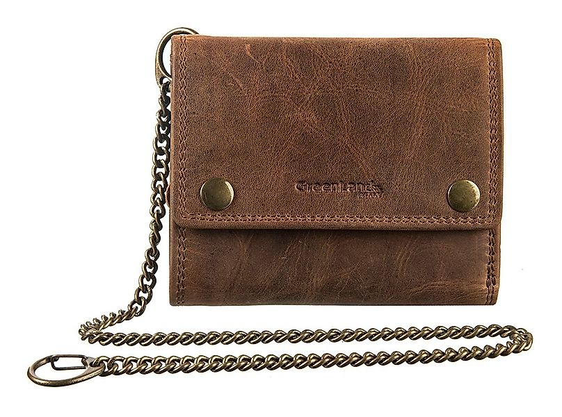 GreenLand Nature Geldbörse RFID Wallet With Chain, mit RFID-Blocker Schutz günstig online kaufen