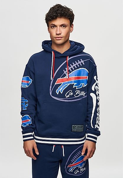 Recovered Kapuzensweatshirt "NFL Bills Go Bills", für Buffalo Bills-Fans günstig online kaufen