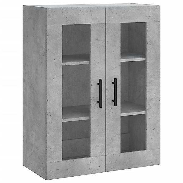 vidaXL Wandschrank Betongrau 69,5x34x90 cm 828504 günstig online kaufen