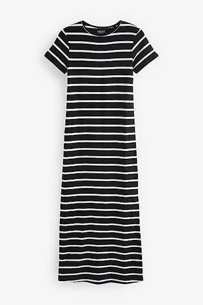 Next Maxikleid Gestuftes T-Shirt-Kleid in Maxilänge günstig online kaufen