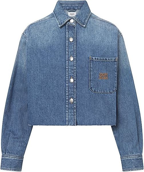 Joop Jeans Jeansbluse Udela Mit Rundhalsausschnitt günstig online kaufen