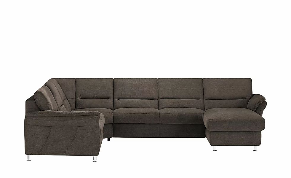 meinSofa Wohnlandschaft  Donald ¦ braun ¦ Maße (cm): B: 335 H: 89 T: 262.0 günstig online kaufen