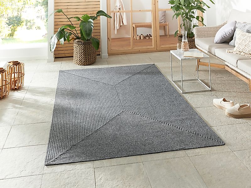 HANSE Home Teppich »Trenzado«, rechteckig, 10 mm Höhe, In- & Outdoor, Handm günstig online kaufen