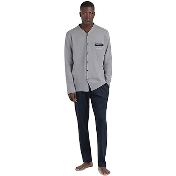 Antonio Miro  Pyjamas/ Nachthemden Pyjama ouvert manches longues  Corner günstig online kaufen