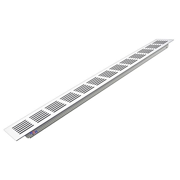 Häusler Lüftungsgitter LG-5006 Weiß PVD Stegblech 500 x 6 0mm Zuluft Abluft günstig online kaufen