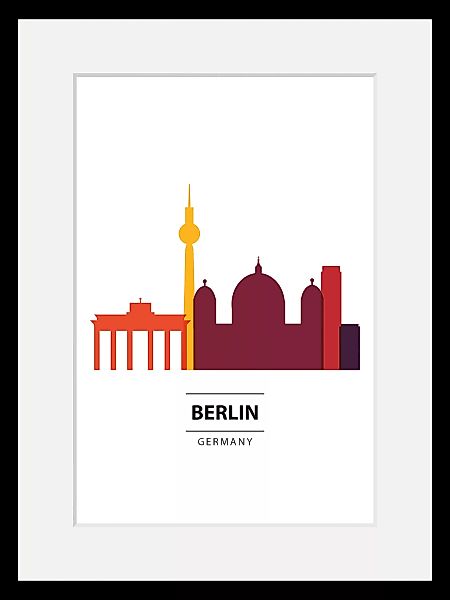 queence Bild "Berlin Color Splash", Städte, (1 St.) günstig online kaufen
