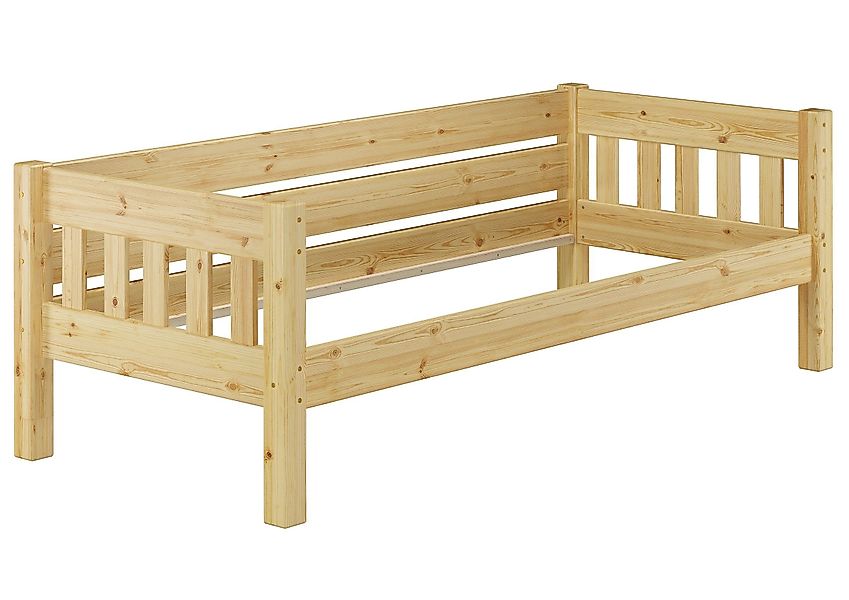 ERST-HOLZ Bett Stabiles Futonbett Kieferbett 90 günstig online kaufen