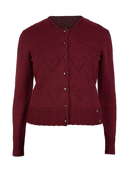 Spieth & Wensky Strickjacke Brescia mit trendiger Logo-Applikation günstig online kaufen