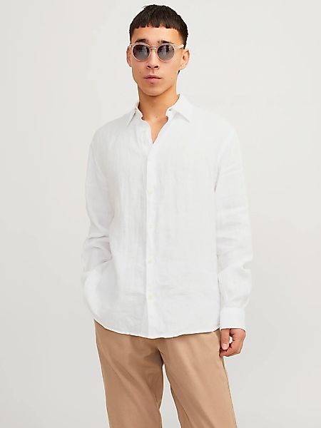 Jack & Jones Langarmhemd JPRCCLAWRENCE LINEN günstig online kaufen