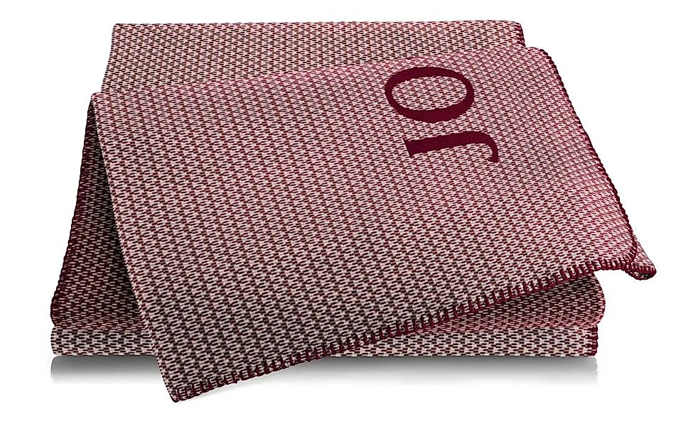 JOOP! Wohndecke Woven ¦ rosa/pink ¦ Baumwollmischgewebe ¦ Maße (cm): B: 150 günstig online kaufen