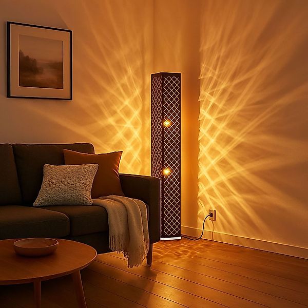 GLOBO LIGHTING Stehlampe, Leuchtmittel nicht inklusive, günstig online kaufen