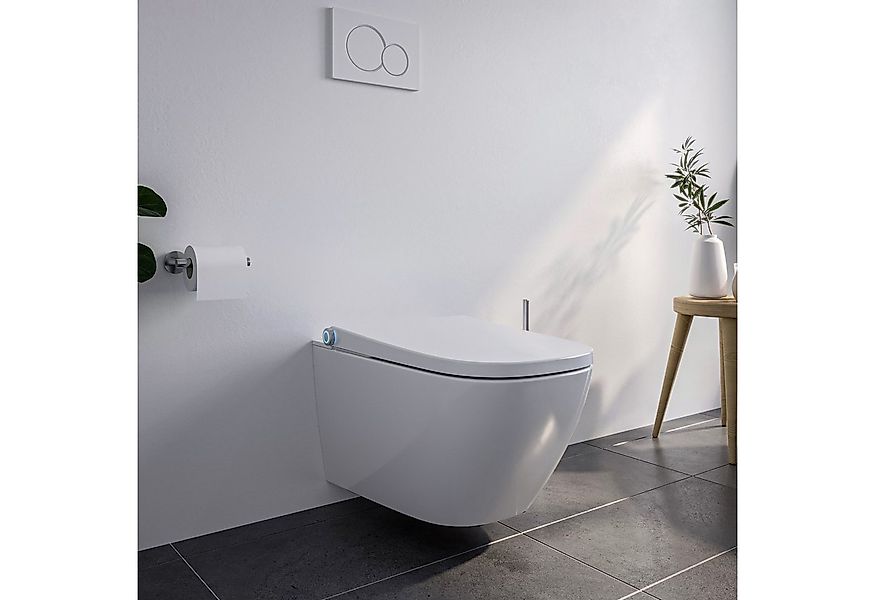 Bernstein Dusch-WC Dusch-WC Basic 1104, Spülrandlos, Gesäß- & Ladydusche, S günstig online kaufen