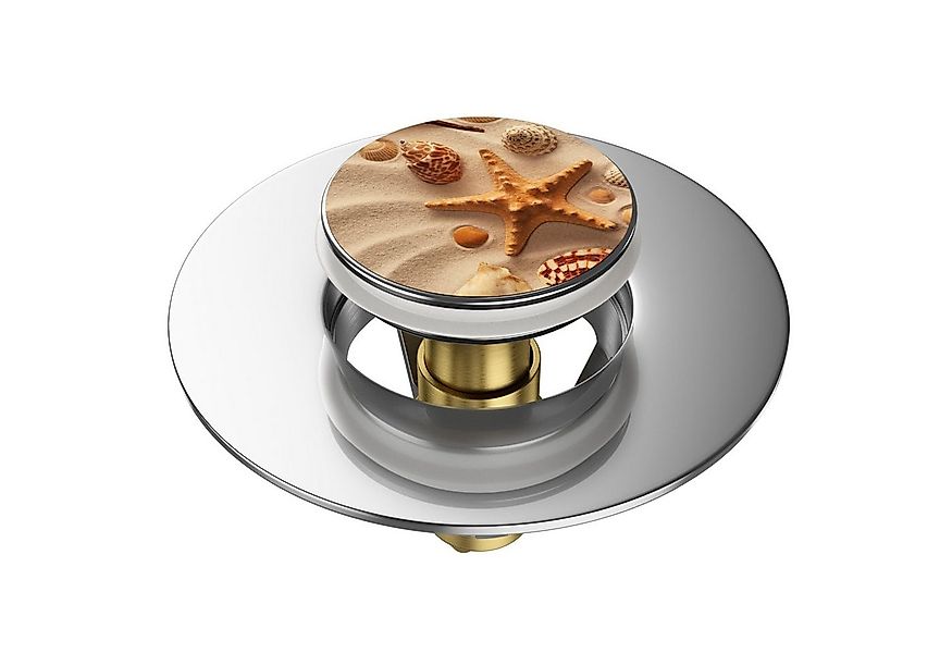 Sanilo Waschbeckenstöpsel Pop-Up Sanibel, hochwertig, universell, mit Motiv günstig online kaufen