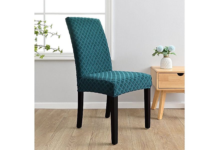 BYSURE Stuhlhusse Stuhlhussen für Esszimmerstühle, Abnehmbarer Waschbarer S günstig online kaufen