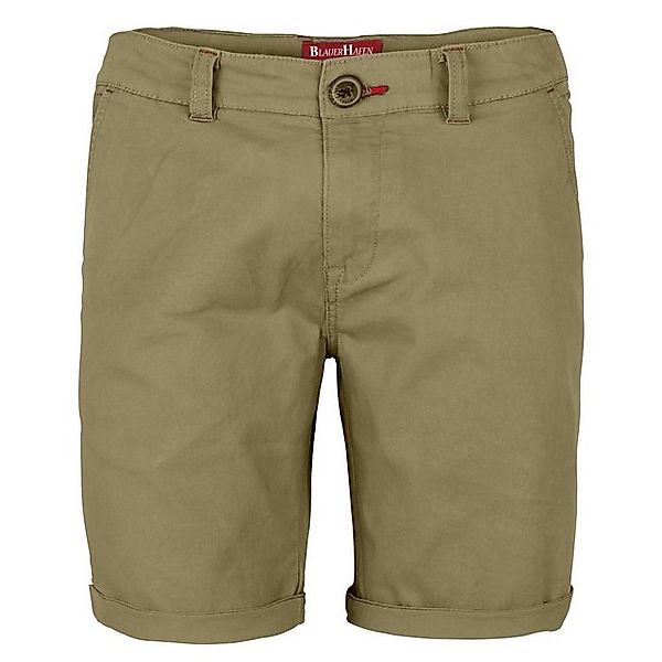 BlauerHafen Chinoshorts Herren Stretch Chino Shorts Slim Fit Bermuda Hose S günstig online kaufen