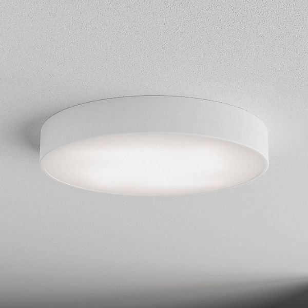 Deckenlampe Cleo 500, weiß, Sensor, IP54, Ø 50 cm, Metall günstig online kaufen