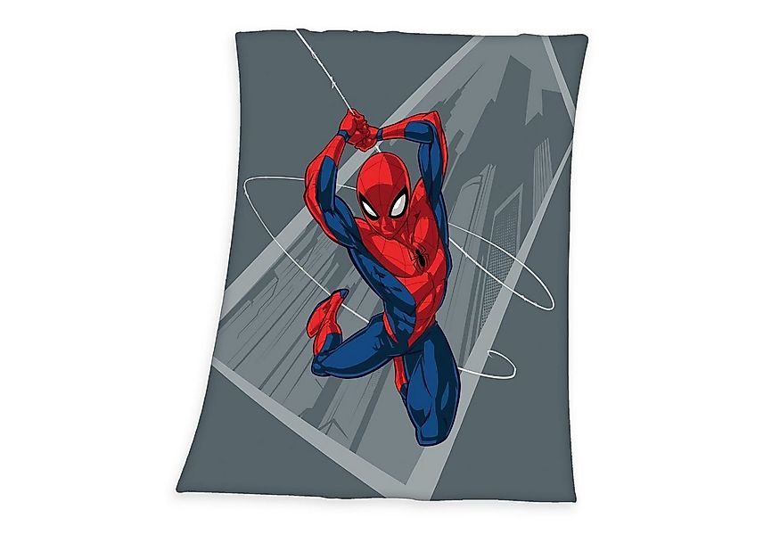 Wohndecke Spiderman Fleecedecke Schmusedecke Kuscheldecke 130 x 170 cm, Her günstig online kaufen