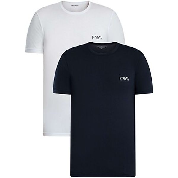 Emporio Armani  Pyjamas/ Nachthemden 2er Pack Crew Lounge T-Shirts günstig online kaufen