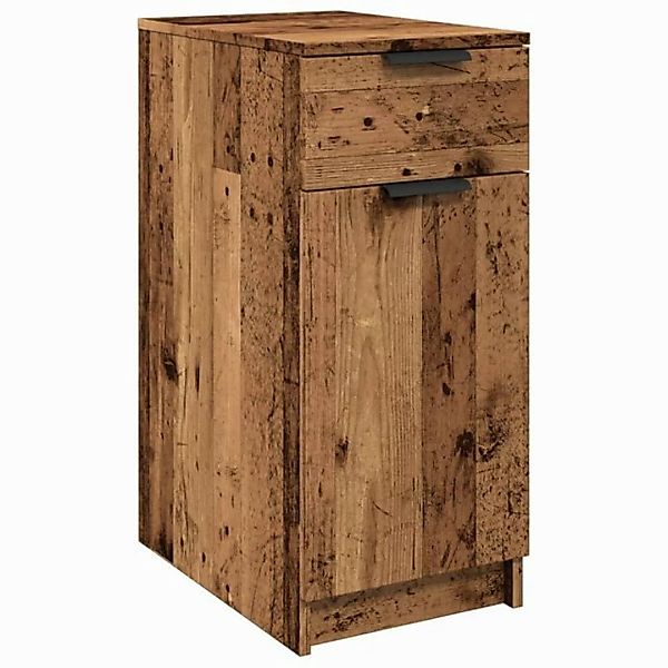 vidaXL Aktenschrank Büroschrank Altholz-Optik 33x50x75 cm Spanplatte günstig online kaufen