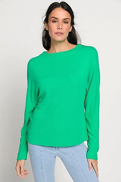 Gina Laura Sweatshirt Pullover Stehkragen Fledermaus-Langarm günstig online kaufen