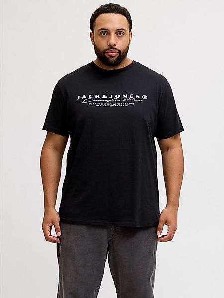 Jack & Jones PlusSize Kurzarmshirt JCOPOINT BRANDING TEE SS CN FST PLS günstig online kaufen