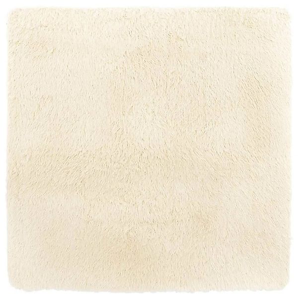 vidaXL Teppich Shaggy Hochflor NAVARRA Creme 240x240 cm Polyester 4102887 günstig online kaufen