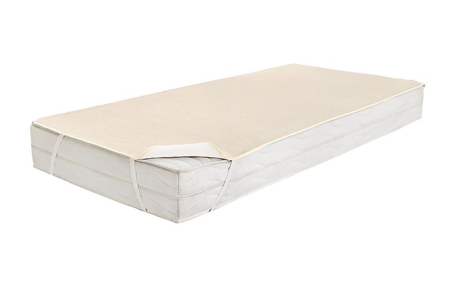 Matratzenschoner wasserdicht aus Baumwolle-Leinen Mischung Dormisette günstig online kaufen