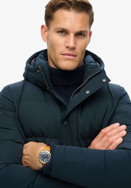 Superdry Steppjacke "Everest Hooded Puffer Jacket" mit Kapuze günstig online kaufen