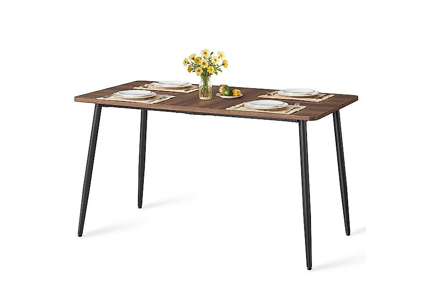 VASAGLE Esstisch Esszimmertisch Küchentisch, hitzebeständige Tischplatte, s günstig online kaufen