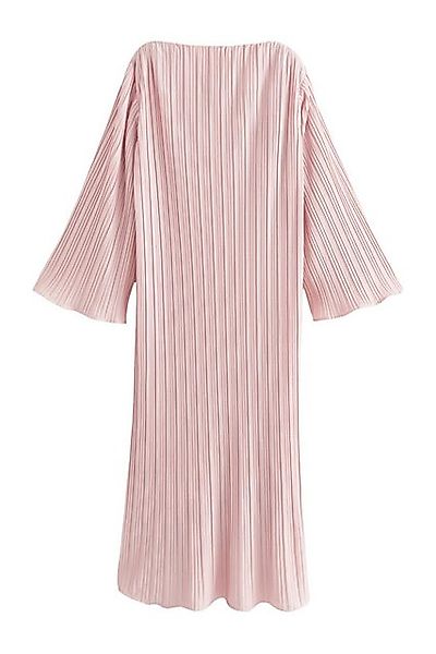 Next Maxikleid Langarm-Maxikleid mit U-Boot-Ausschnitt + günstig online kaufen