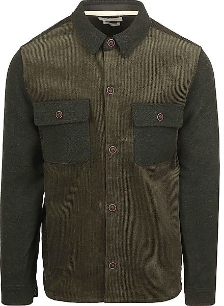 Anerkjendt Überhemd Akoscar Cord Mix Olivin - Größe S günstig online kaufen