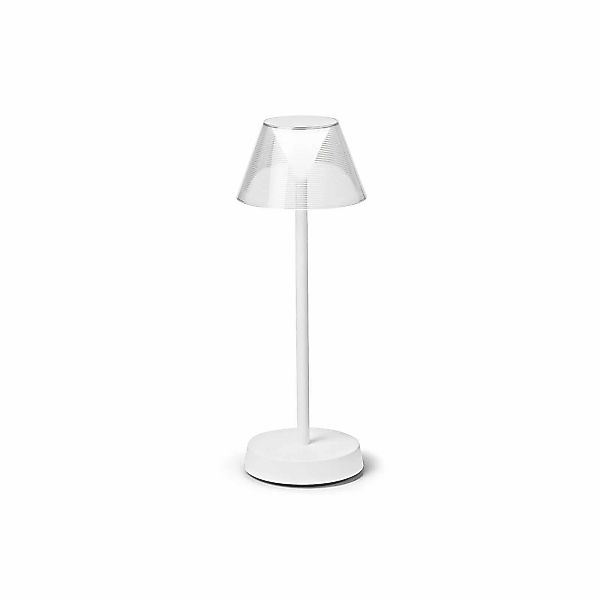 Ideal Lux Lolita LED-Terrassenleuchte, Akku weiß günstig online kaufen