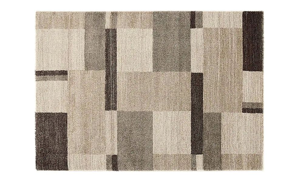 meinTeppich Hochflorteppich  Castle Beppo ¦ beige ¦ Synthetische Fasern ¦ M günstig online kaufen