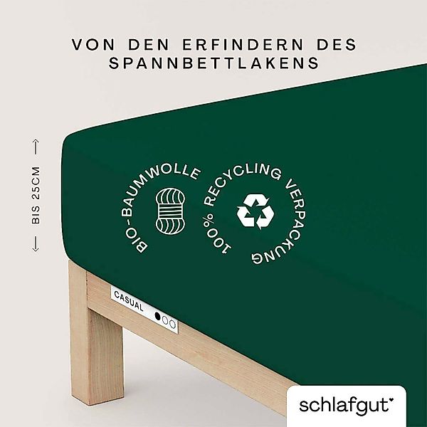 Schlafgut Spannbettlaken CASUAL u.a. in Gr. günstig online kaufen