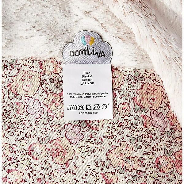 Decke Domiva Rosa günstig online kaufen