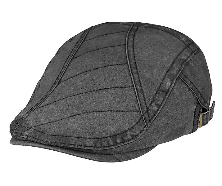Cool4 Flat Cap Schiebermütze CANVAS Struktur günstig online kaufen