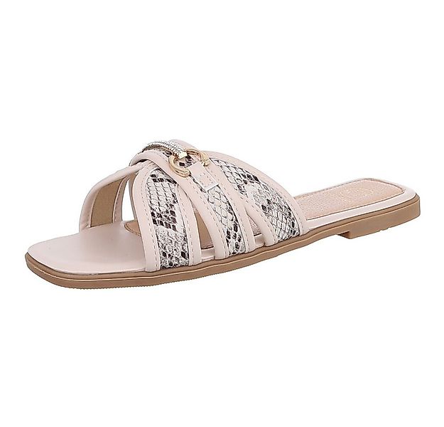 Ital-Design Elegante Slipper für Damen – Komfortabel & Stilvoll Pantolette günstig online kaufen