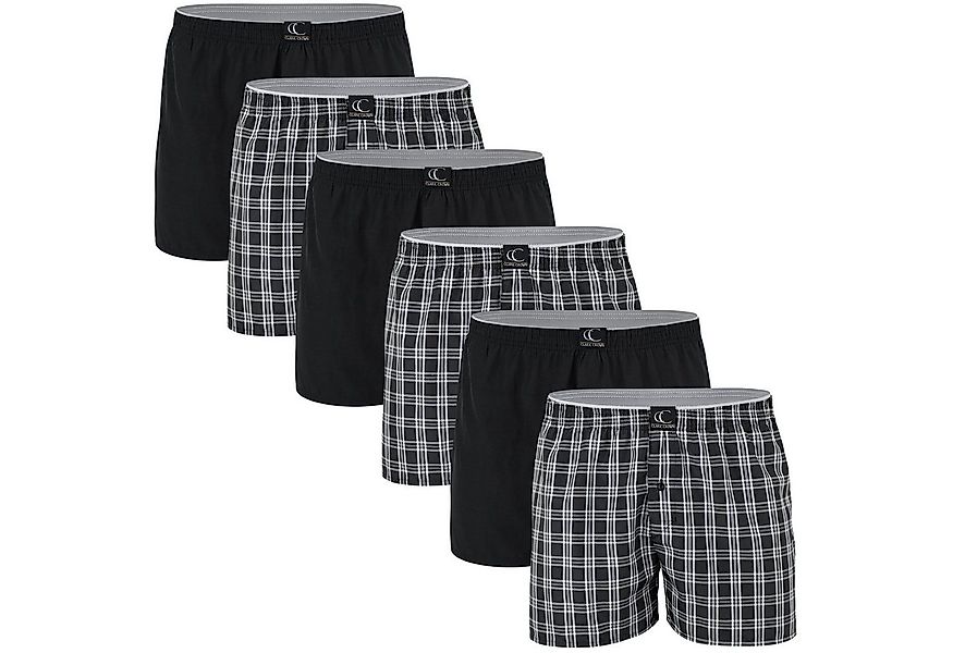 Clark Crown® Boxershorts (6-St) in bequemer Passform günstig online kaufen